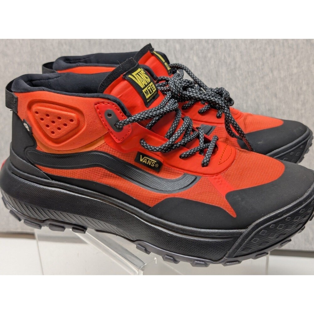 New Vans MTE Cross Path Mid Black/Orange Shoes Sneakers Men's Sise 7.5/Women's 9 - Picture 4 of 9
